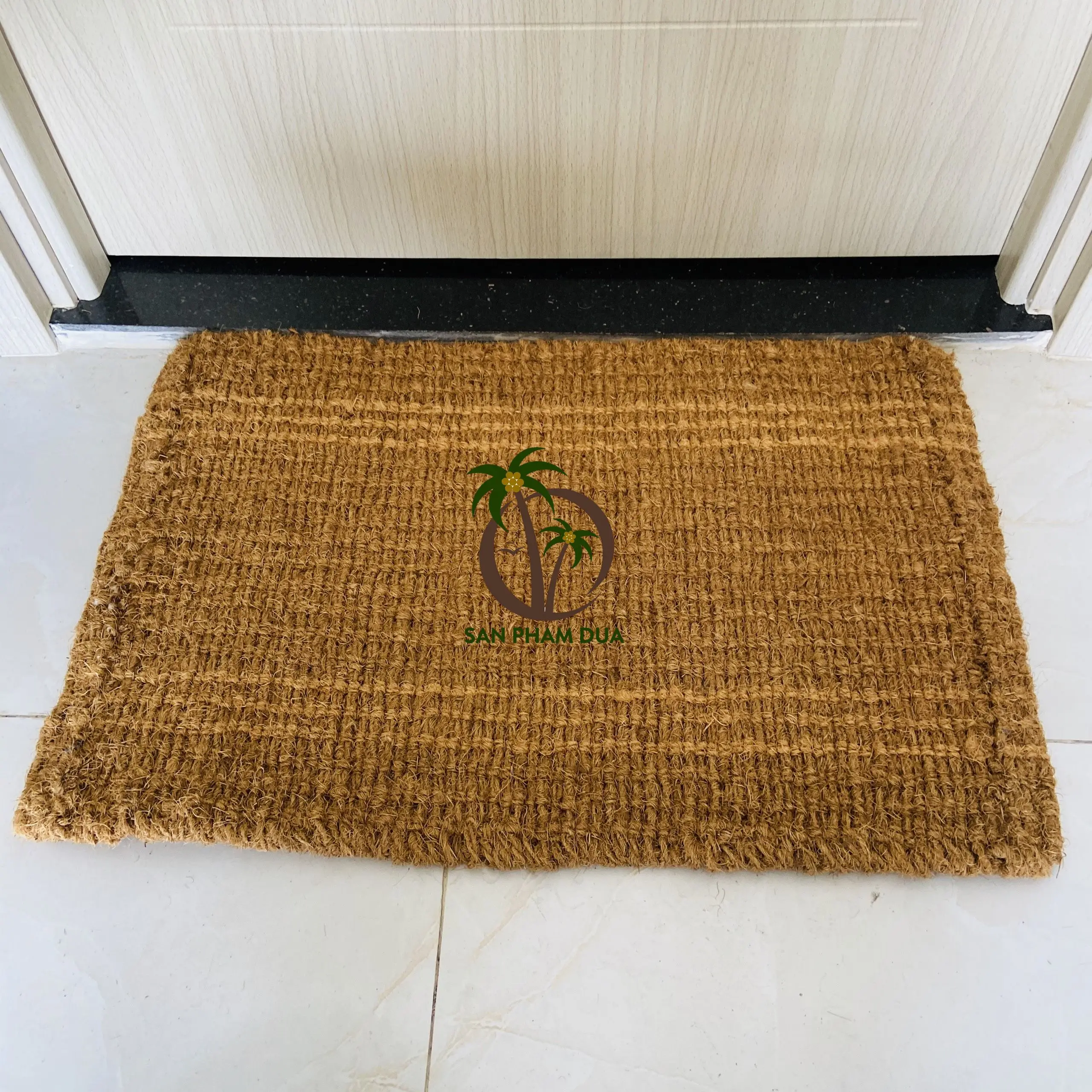 COCO-ECO BRAND SUPPLIER HIGH QUALITY COCONUT FIBER MAT/ COCONUT COIR DOORMAT DECORATION FROM VIETNAM AT THE BEST PRICE