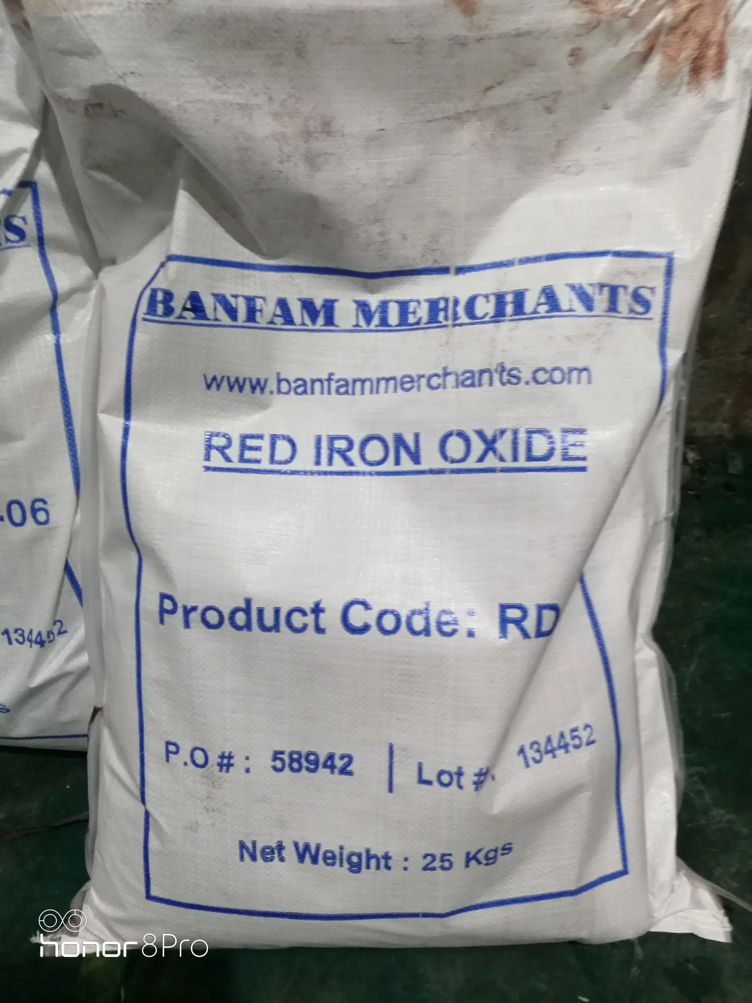 
Synthetic Iron Oxide Powder 