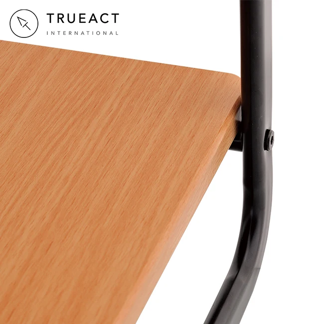 Industrial loft style metal clothes hanger stand