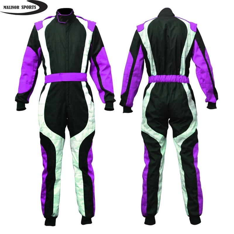 OEM level 2 Best Quality Car Racing Suit Driver Go Kart Racing Suit Team Karting Racing Coverall for man and woman