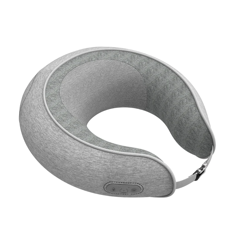 Portable Travel Pillow Massage For Neck Kneading Shiatsu With Hidden Massager Head