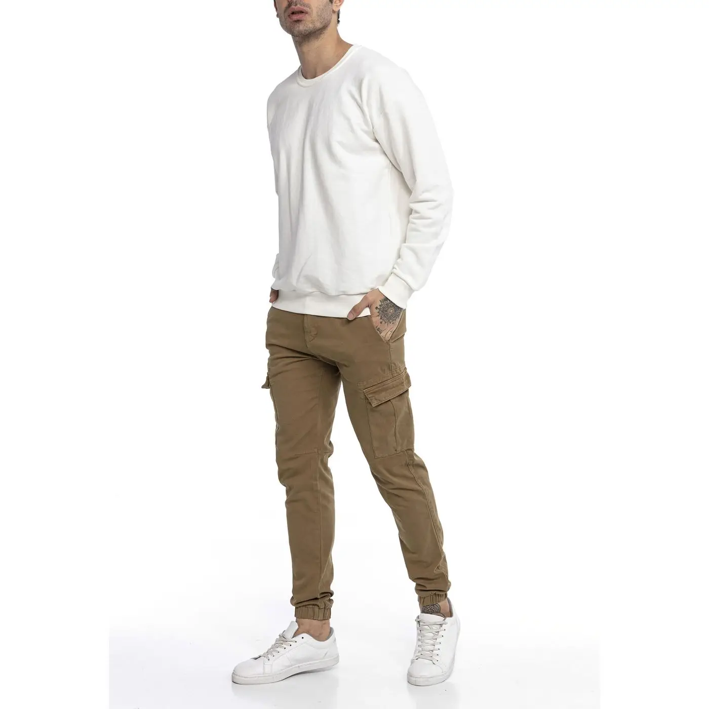 Мужские повседневные брюки в стиле хип-хоп тренировочные Джоггеры для фитнеса спортивные