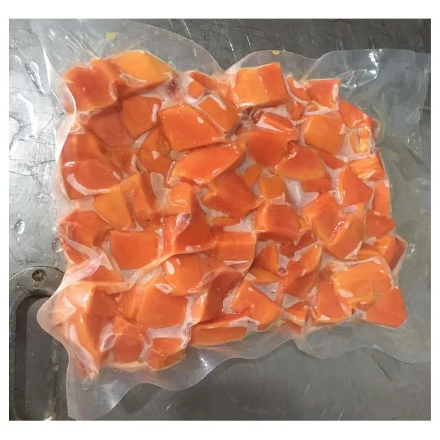 Замороженное органическое мясо папайи IQF высшего качества для гладких напитков и ресторанов из Вьетнама