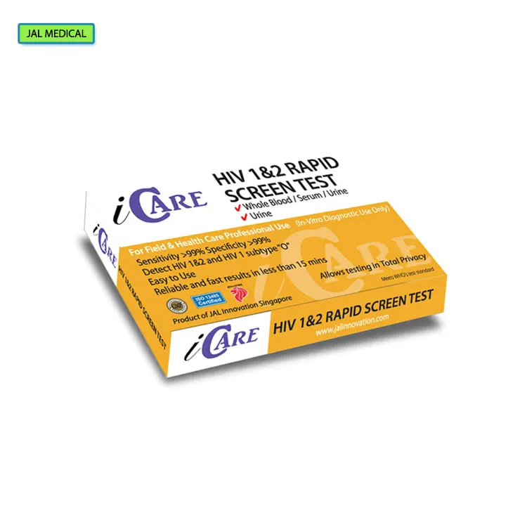 Сертифицированный качественный образец крови/сыворотки ВИЧ 1 & 2, набор для быстрого теста на полости рта по хорошей цене