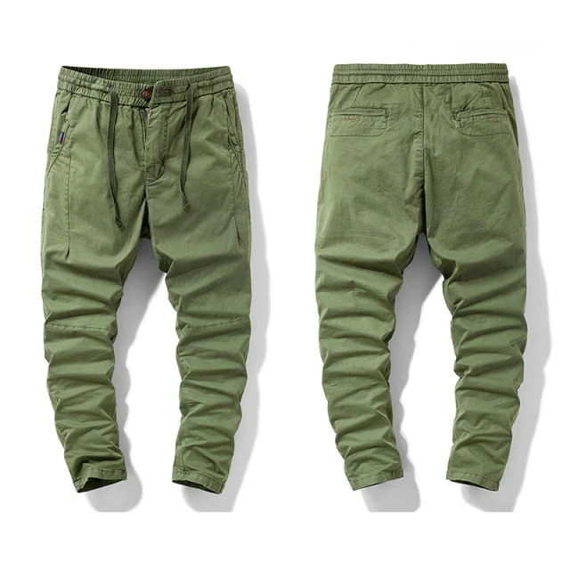 hot sale fashion casual tactical mens cargo trousers sports work cotton cargo pocket pants men with custom logo and colors