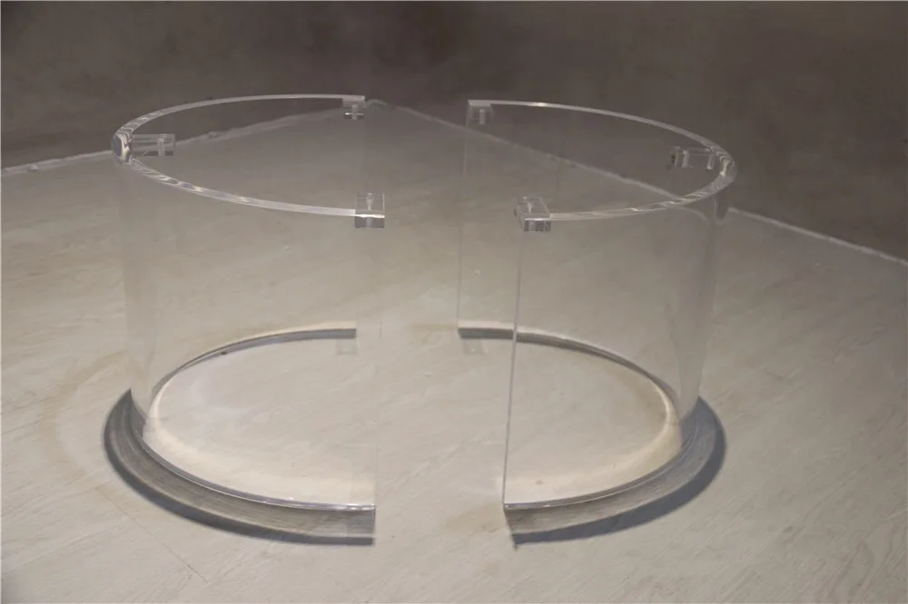 Акриловые ножки прозрачная мебельная основа аксессуары для ног современная настольная ножка оптовая продажа