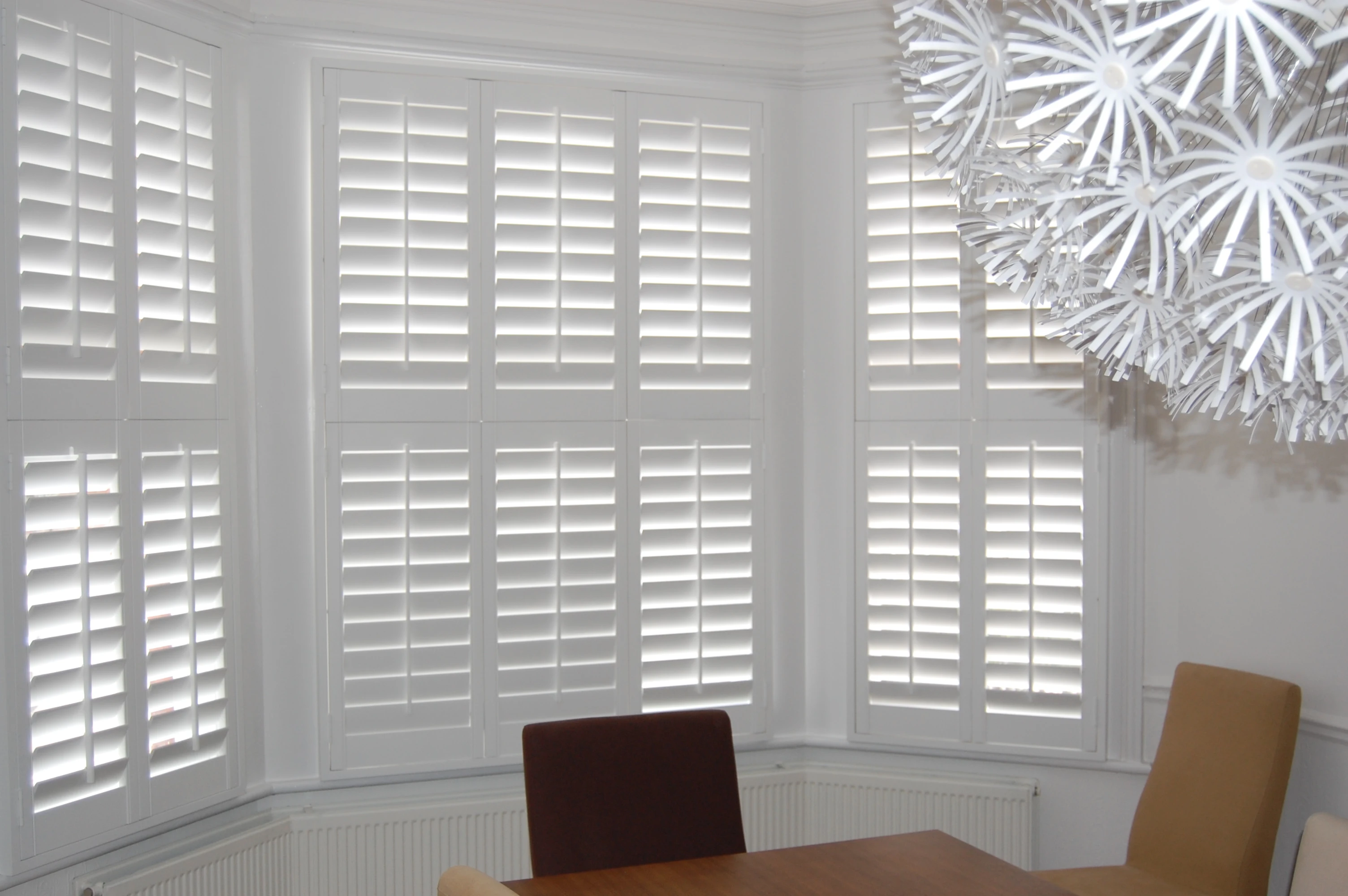 Factory Price  Shutter PVC Material Home Interior Window Plantation Shutters