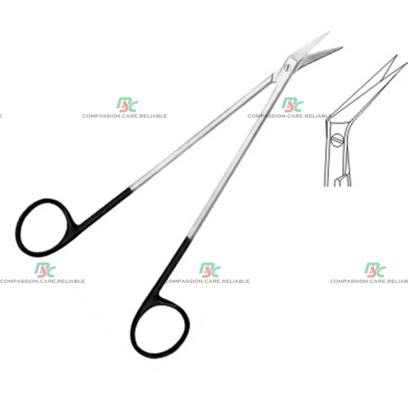  Горшки Смит Угловые сосудистые ножницы 19 см хирургические медицинское оборудование
