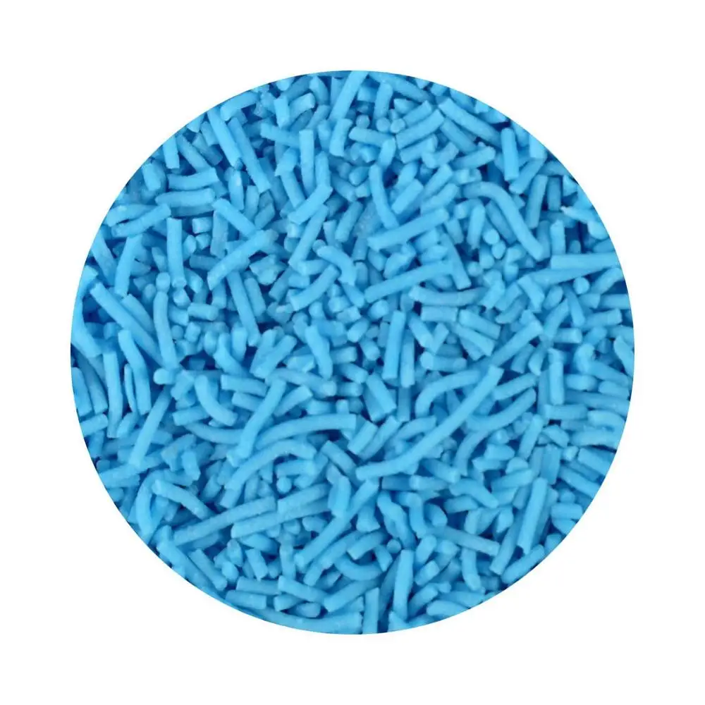 Blue Shape Jimmies/Vermicelli Candy For Cake Ice Cream Decoration