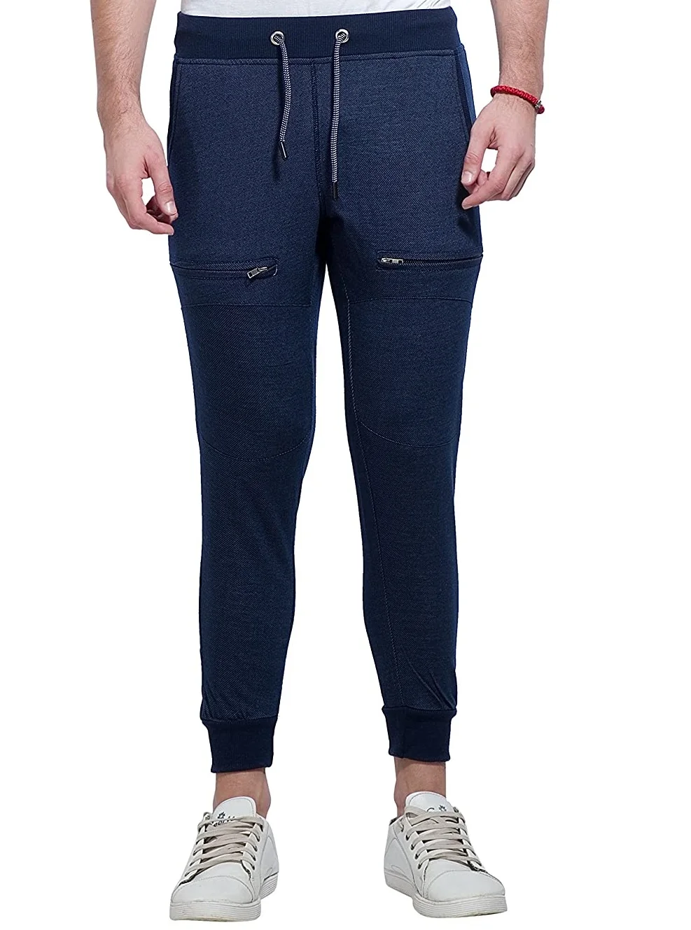 Мужские свободные брюки с эластичной талией