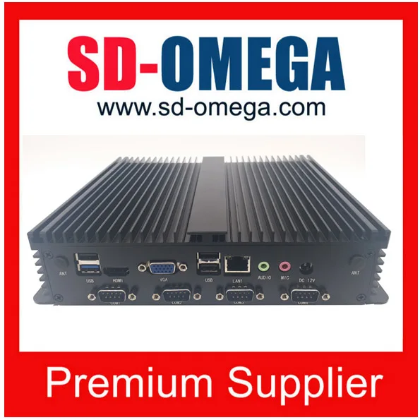 SD829-J1900 4 COM Celeron J1900 четырехъядерный ПК промышленный встроенный компьютер мини ПК