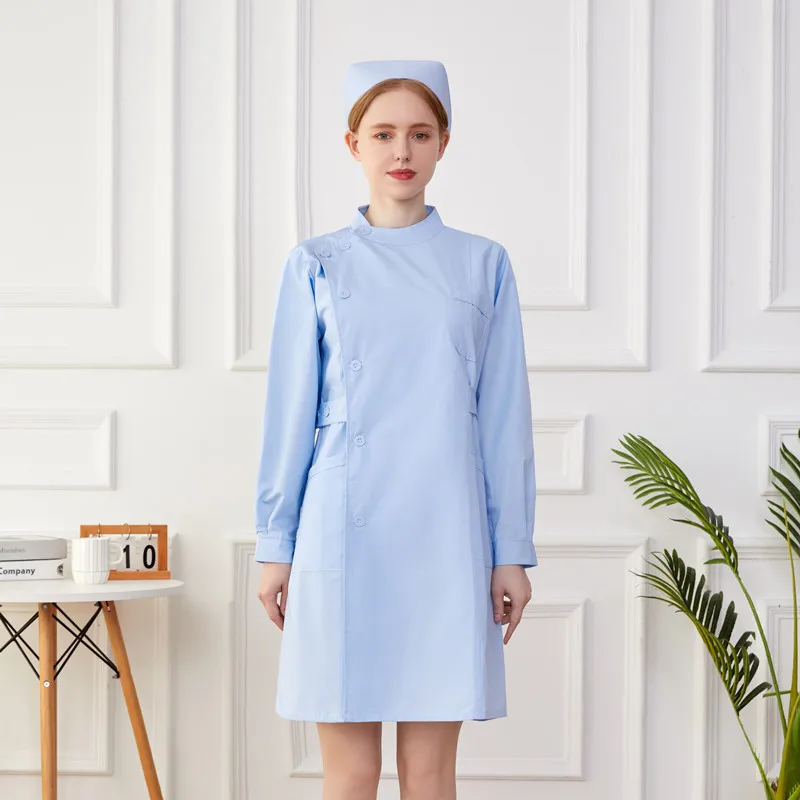 Wholesale High Quality Hospital Uniforms Polyester Spandex Nursing Scrubs Designs Nurse Medical Staff Hospital Uniforms