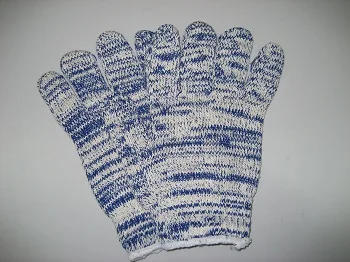 RVT 104 Cotton Safety Working Gloves | Natural Colored Gloves - String Knitted Cotton Gloves