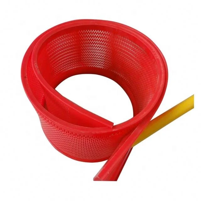 Wear Resistant PU Polyurethane Trommel Screen Mesh For Vibrating Screen Sieve