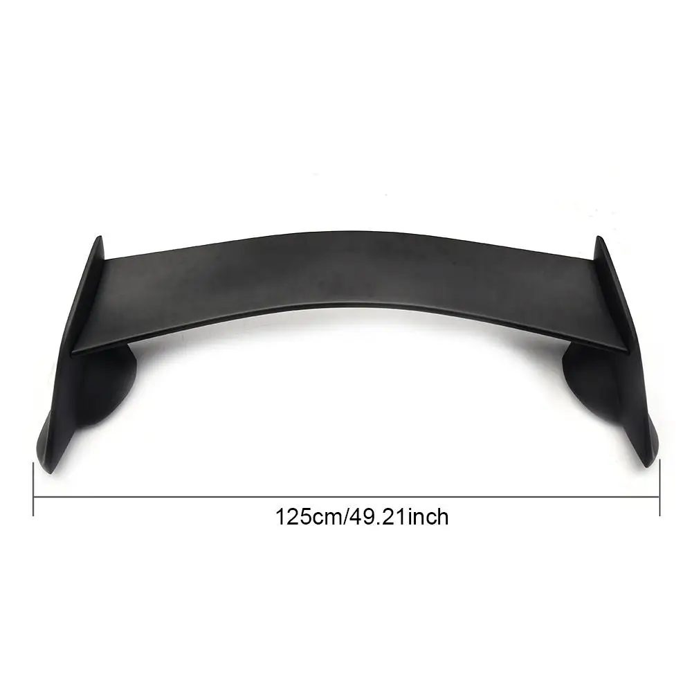 Black ABS Rear Trunk Spoiler Wing for Honda Civic 10th Generation Sedan 4-Door 2016-2017