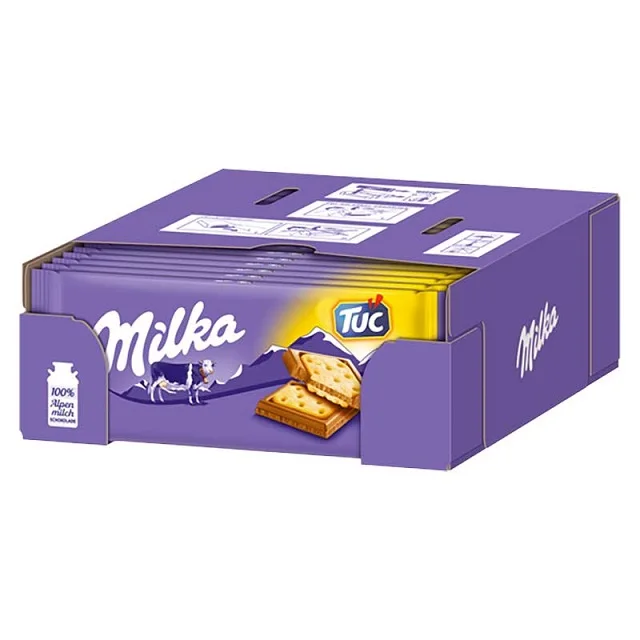  Оптовая продажа Milka шоколад/Milka вафли/Milka шоколад печенье 100g 200g