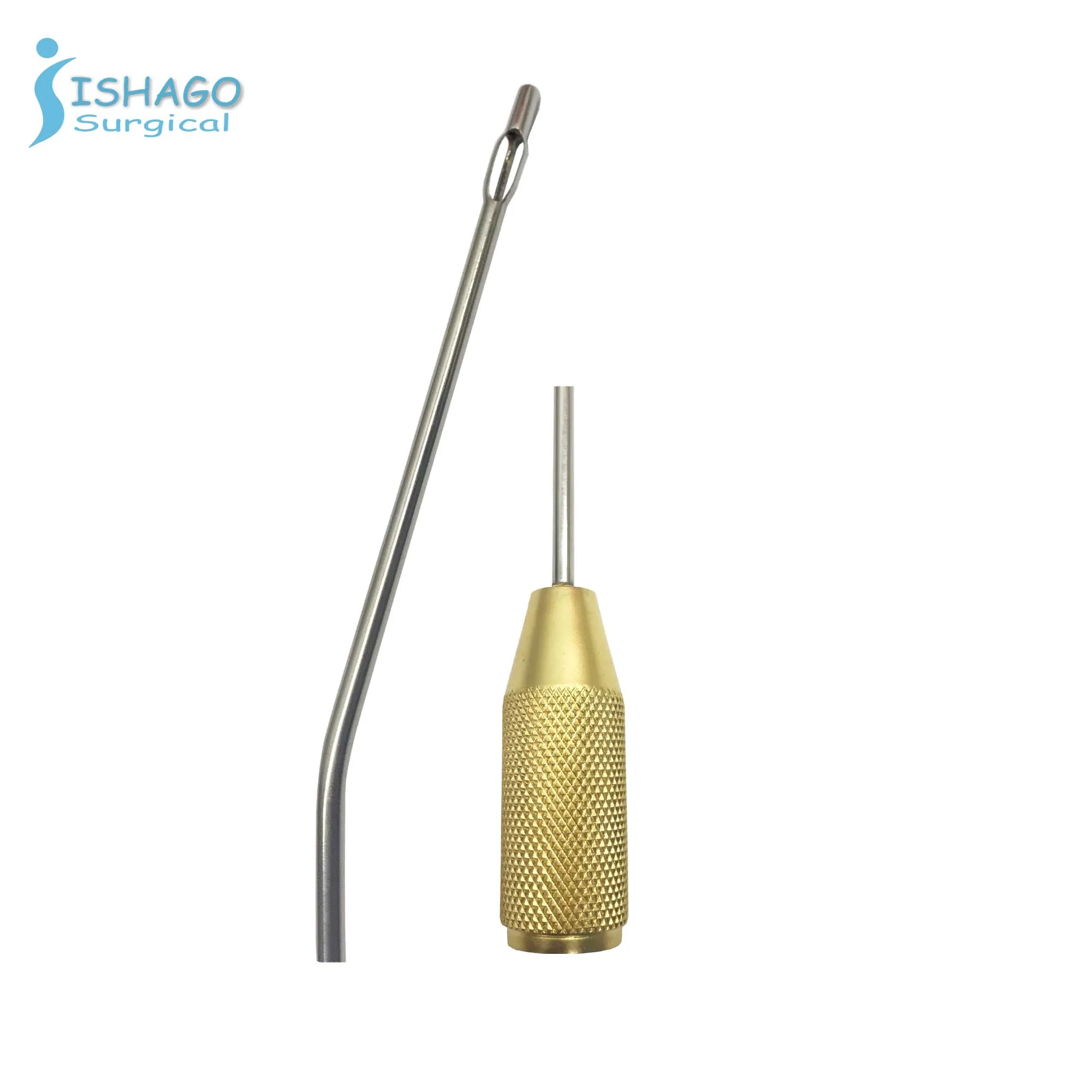 Stainless Steel Curve Liposuction Basket Cannula, Fat Suction Cannula, Plastic Surgery Instruments