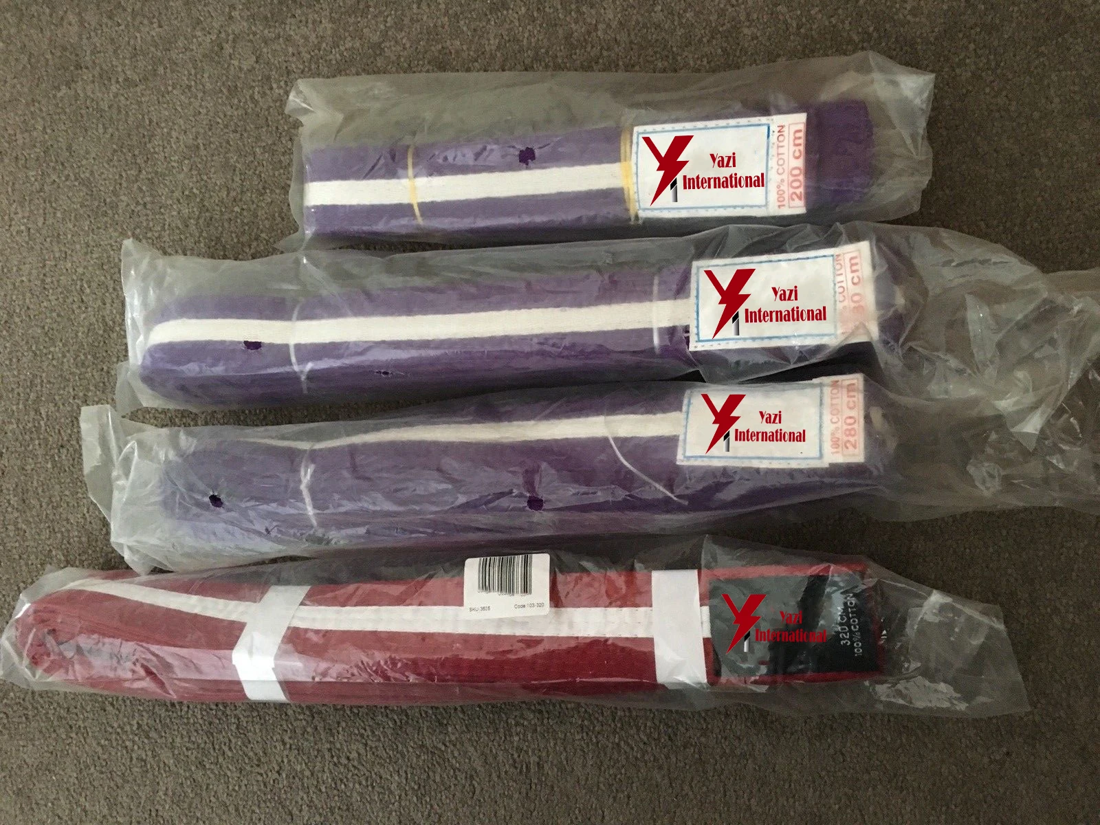 Premium Quality Wholesale taekwondo belt Custom championship Martial Arts belt OEM jiu jitsu Karate Taekwondo Belts Taekwondo