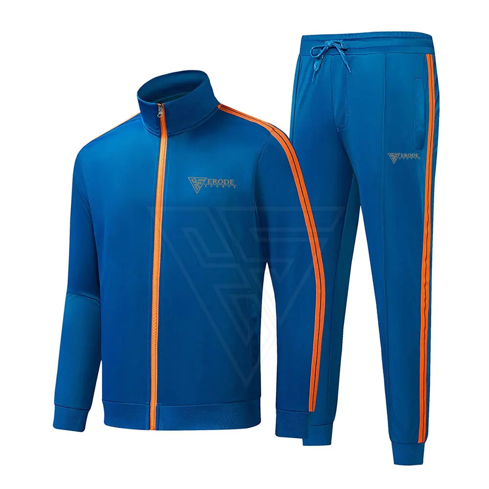 Plain Training Tracksuit For Mens Hot Sale Customized Mens Tracksuit