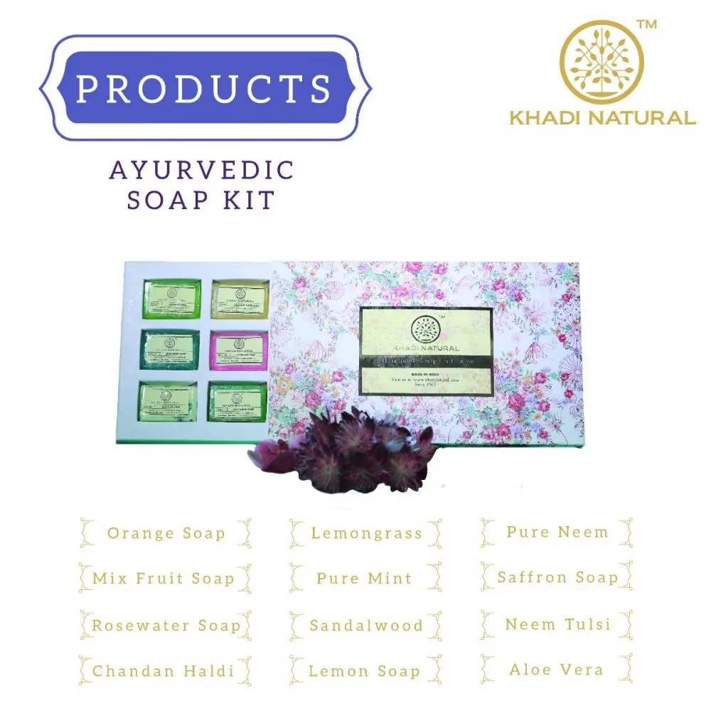  Натуральное аюрведическое мыло от Khadi натуральное ручной работы лучшего качества обычный размер 1000 шт. OEM ODM индийского