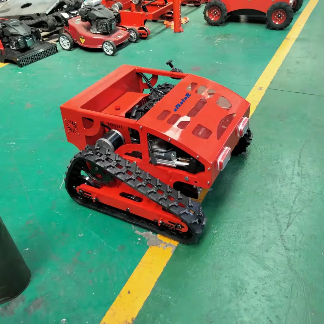 Manufacturer lowest price for lawn mowers crawler robot lawn mower remote control grass cutter remote control lawn mower with CE