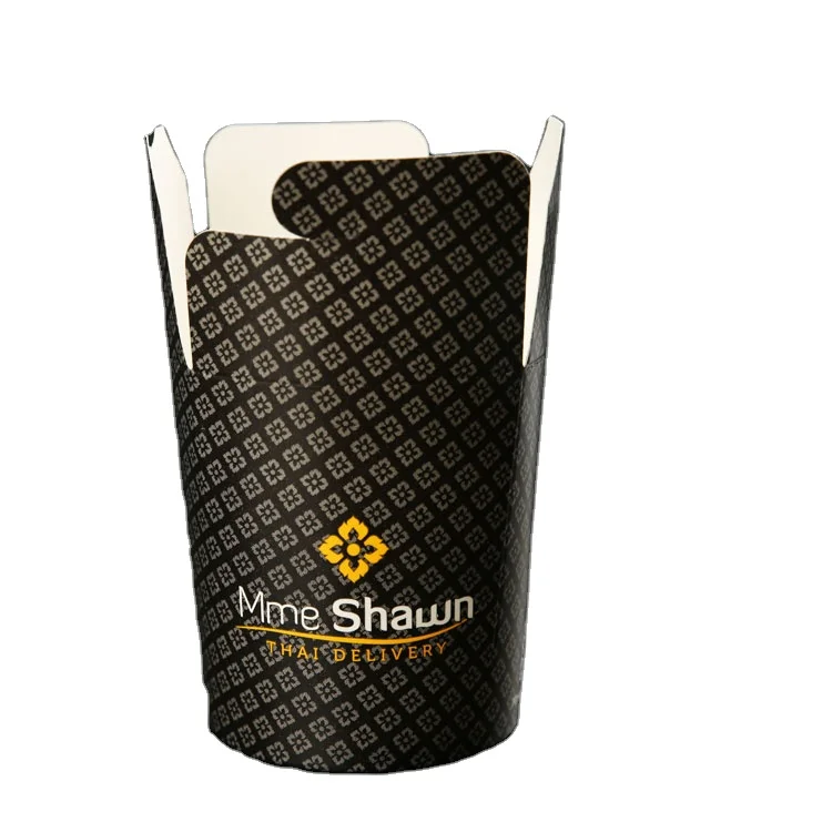 24oz 26oz 32oz disposable take away food grade Chinese paper noodle box