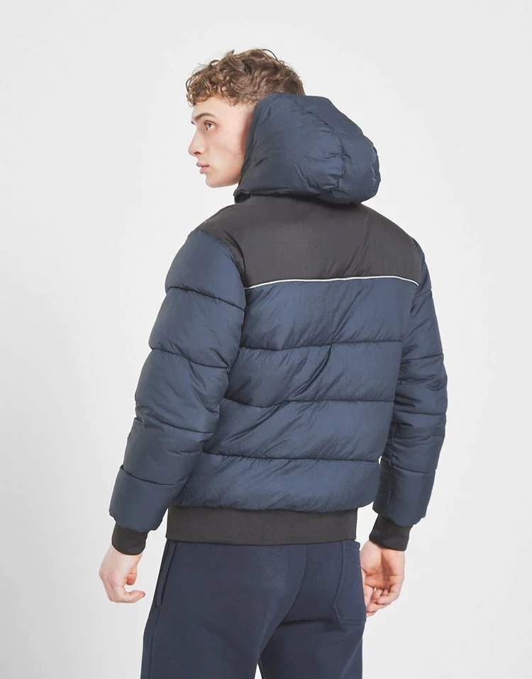 Пуховик мужской с воротником-стойкой пуховик пузырьками Красного/красного цвета зима 2022