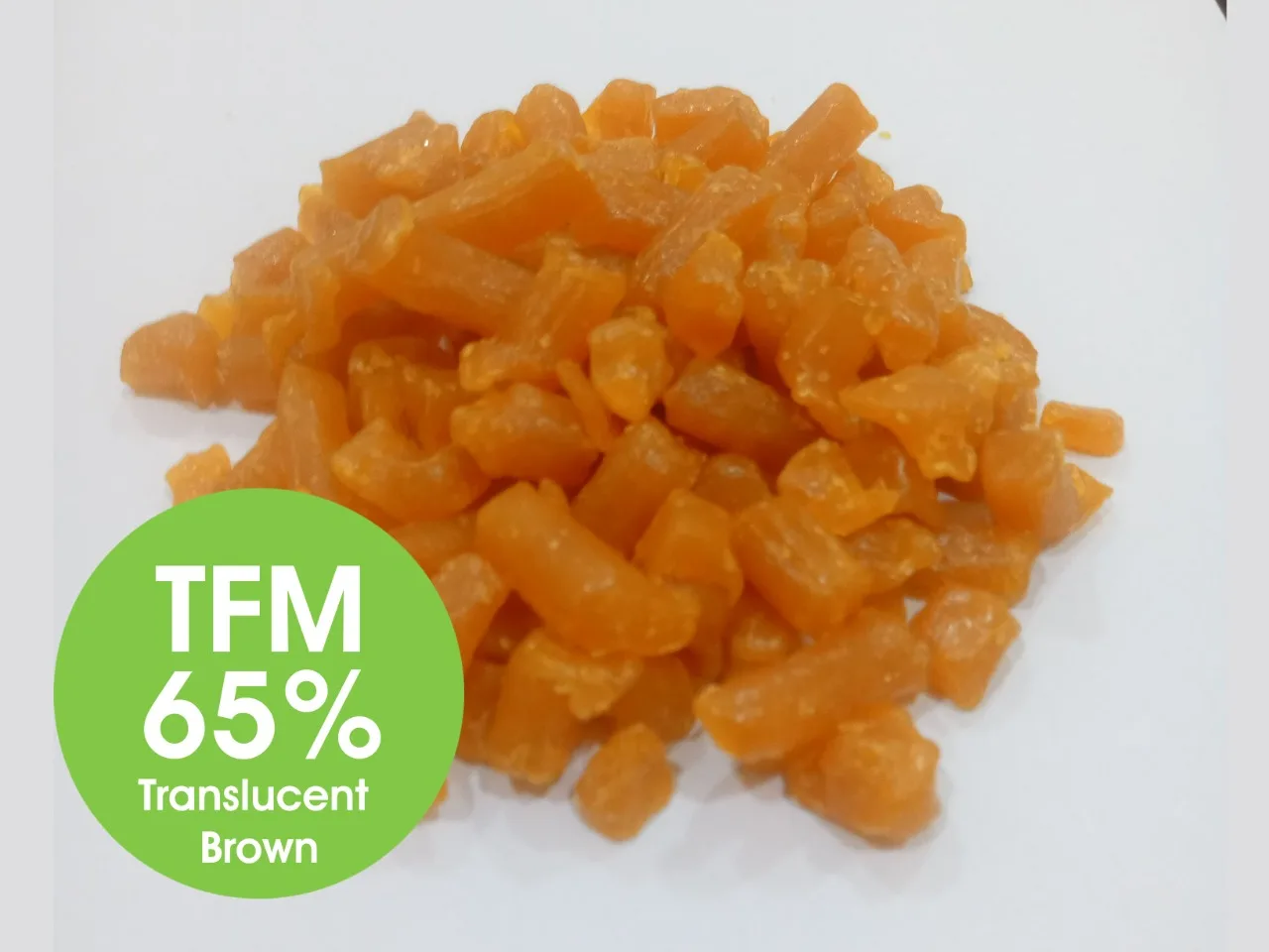 High Quality Translucent Brown Color TFM 65% Raw Material Laundry Soap Noodles