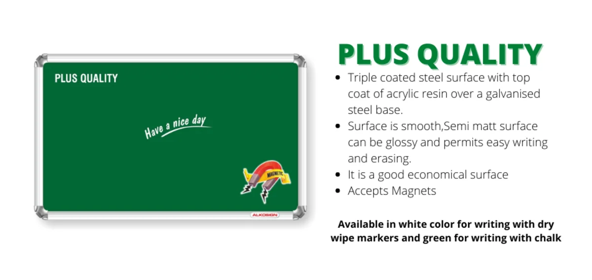 Astra Chrome Plus Boards (Plus Chalk Green Board)ATRPC