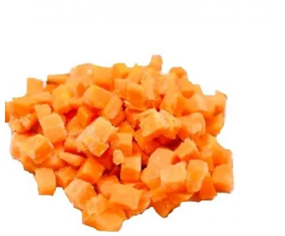 Frozen Diced Cube Carrot from Thailand