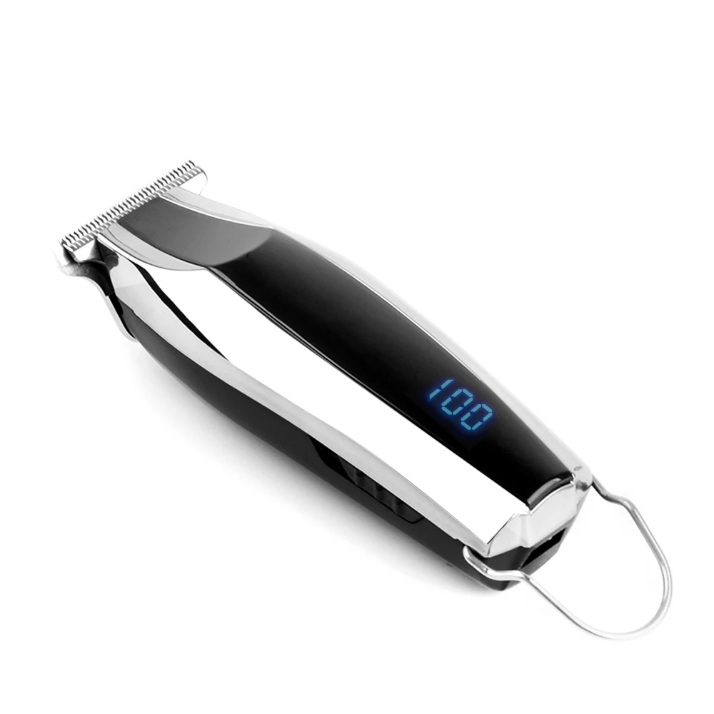 Новое поступление высокое качество ЖК-дисплей для мужчин машина аккумуляторная электрическая Мужская машинка для стрижки волос