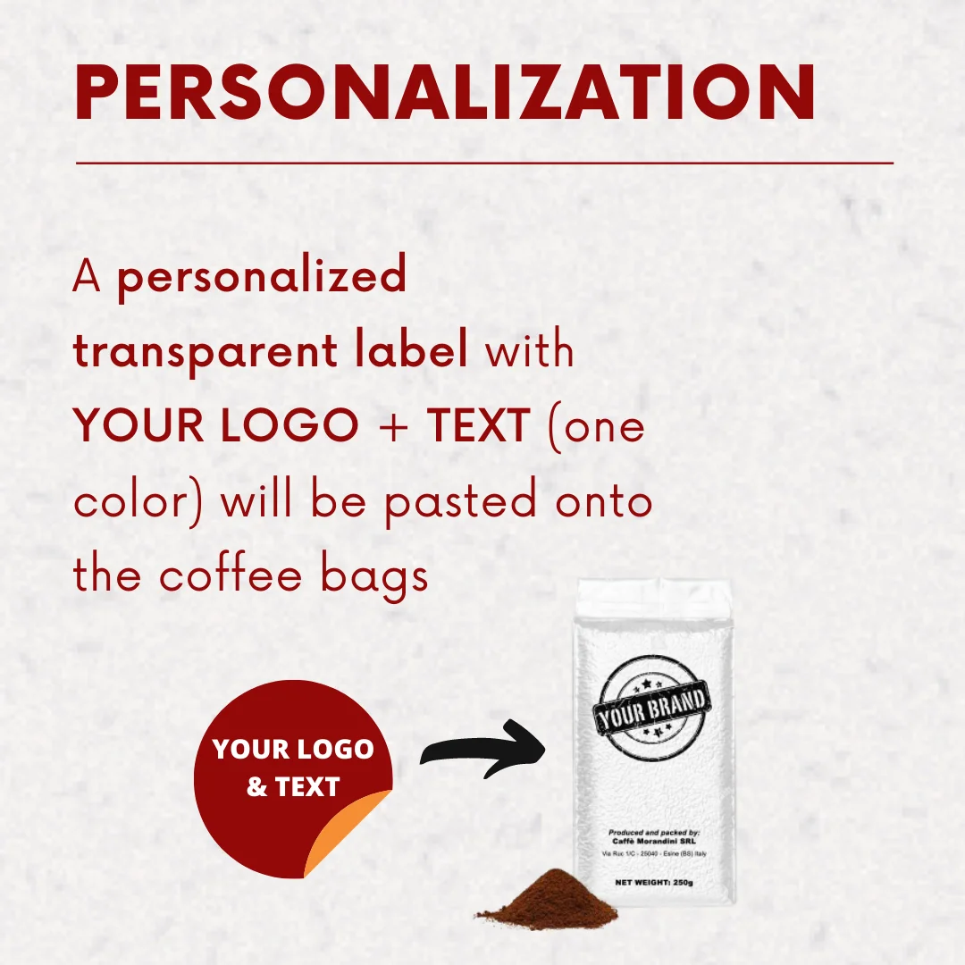 SPECIAL SALE 100% Arabica Made in Italy roasted ground coffee espresso moka 250g for retail