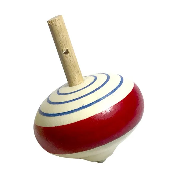 ALLWINWIN SPT01 вращающаяся деревянная игрушка в форме груши с ручкой сверху для