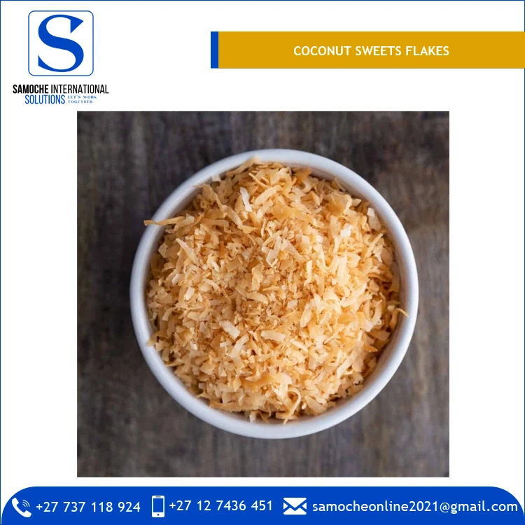 High Quality Dried Fruit Coconut Sweets Flakes for Wholesale Purchase
