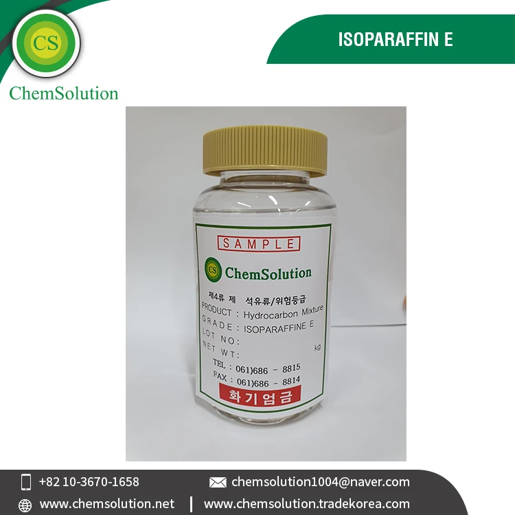 Eco-Friendly Industrial Grade Solvent Isoparaffin E from South Korea at Best Market Price