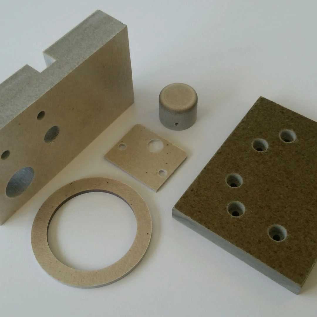 Rigid thermal resistant electrical insulation material for general machine