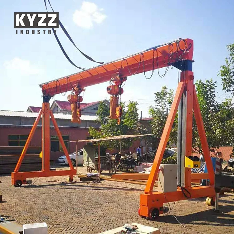 gantry crane for lifting plastic injection mould pvc spacer