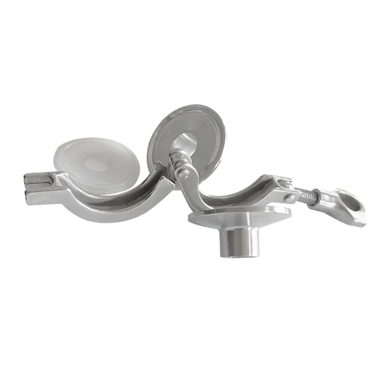 Titanium Fastener Manufacturers Pure Titanium Hose Hoop Wholesale TA2 GR2  Clamp Hoop