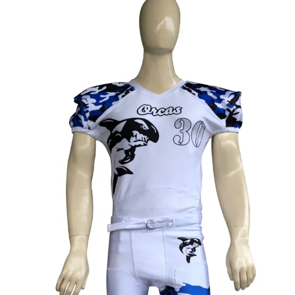 2022 New Style Sublimation Printed Camouflage Design American Football Jersey/Custom Team Logo Player American Football Jerseys