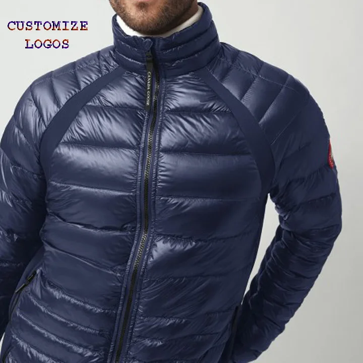 Мужская блестящая куртка-пуховик на молнии с карманами заказ стеганый пуховик унисекс куртки для мужчин женщин и детей