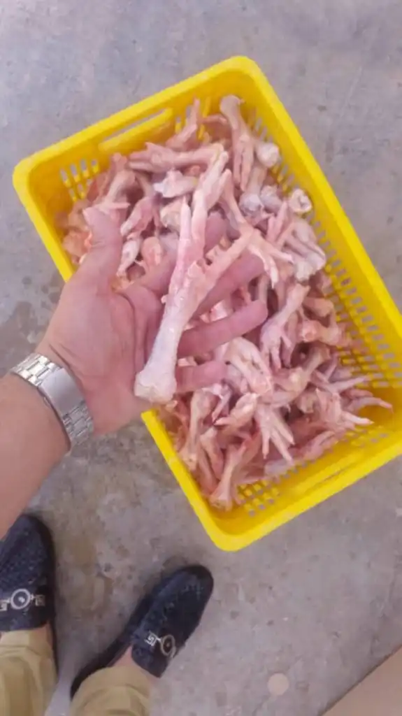 Куриные ножки машина замороженных продуктов