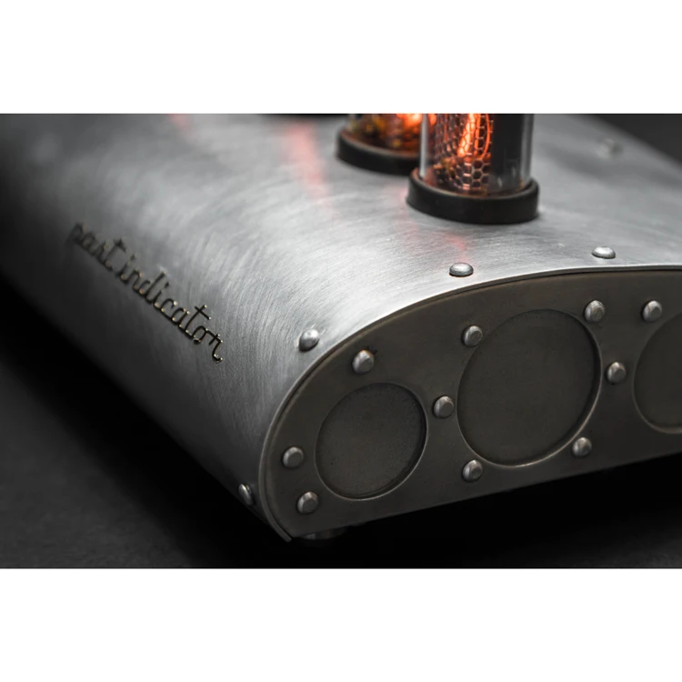 Высококачественные ручные часы nixie tube «MIG-15» с алюминиевым корпусом от известного российского дизайнера декоративные настольные