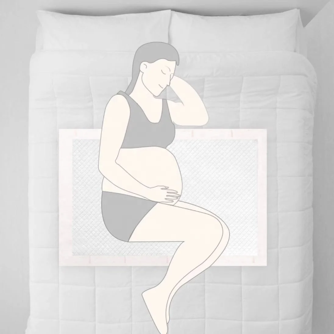 Adult Underpad High Quality 60*90 Fluff Pulp Adult Nursing Pad