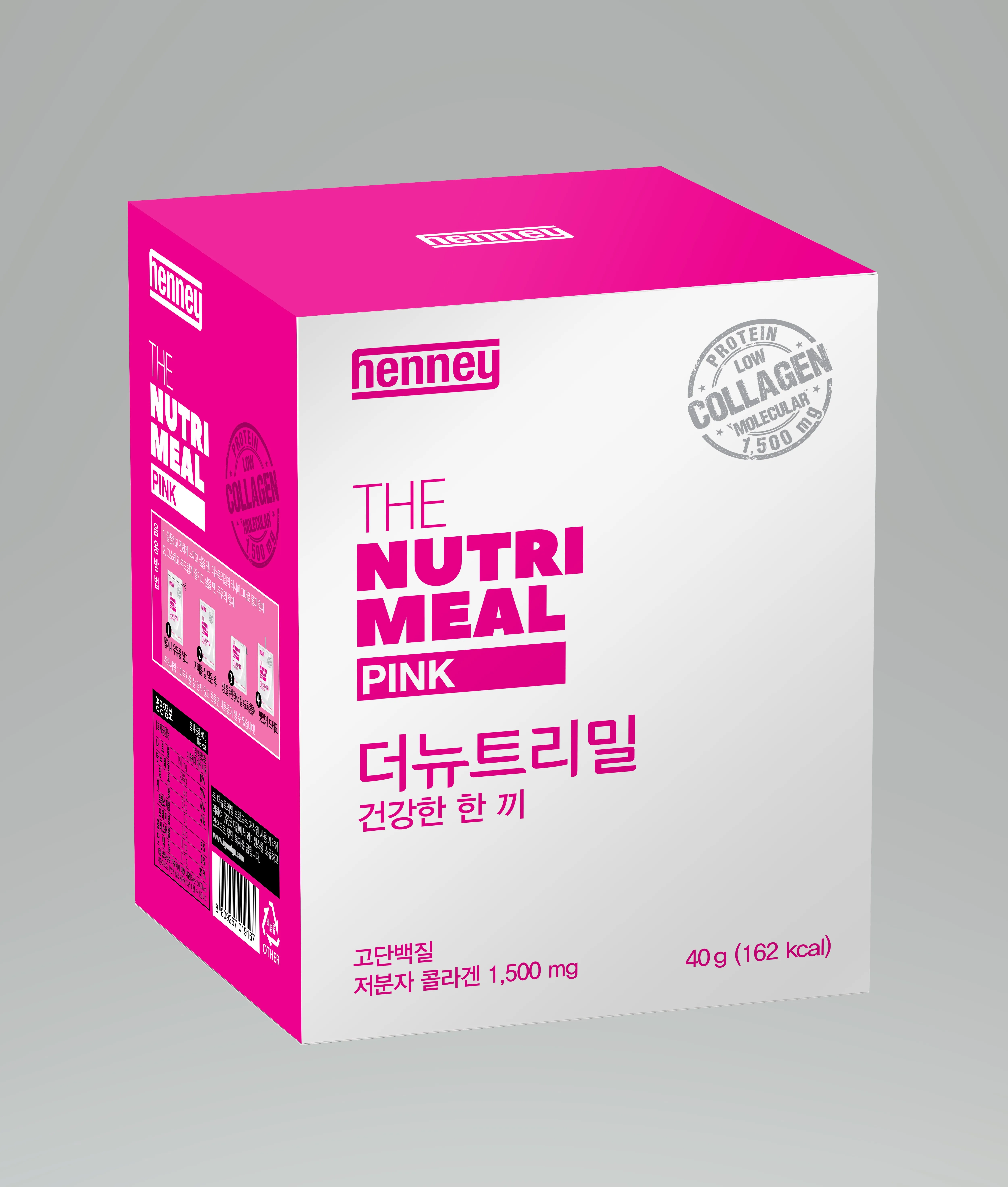 
Easy to take Made in Korea healthy protein & collagen meal Upgraded Healthy meal 
