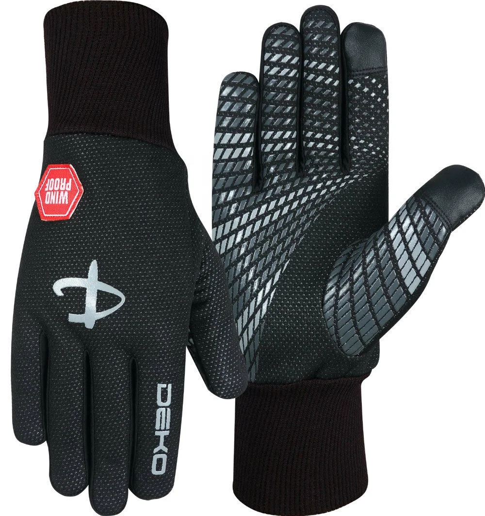 Deko cycling Set jersey long sleeve Windproof With Cycling Bib Tight And Cycling Gloves