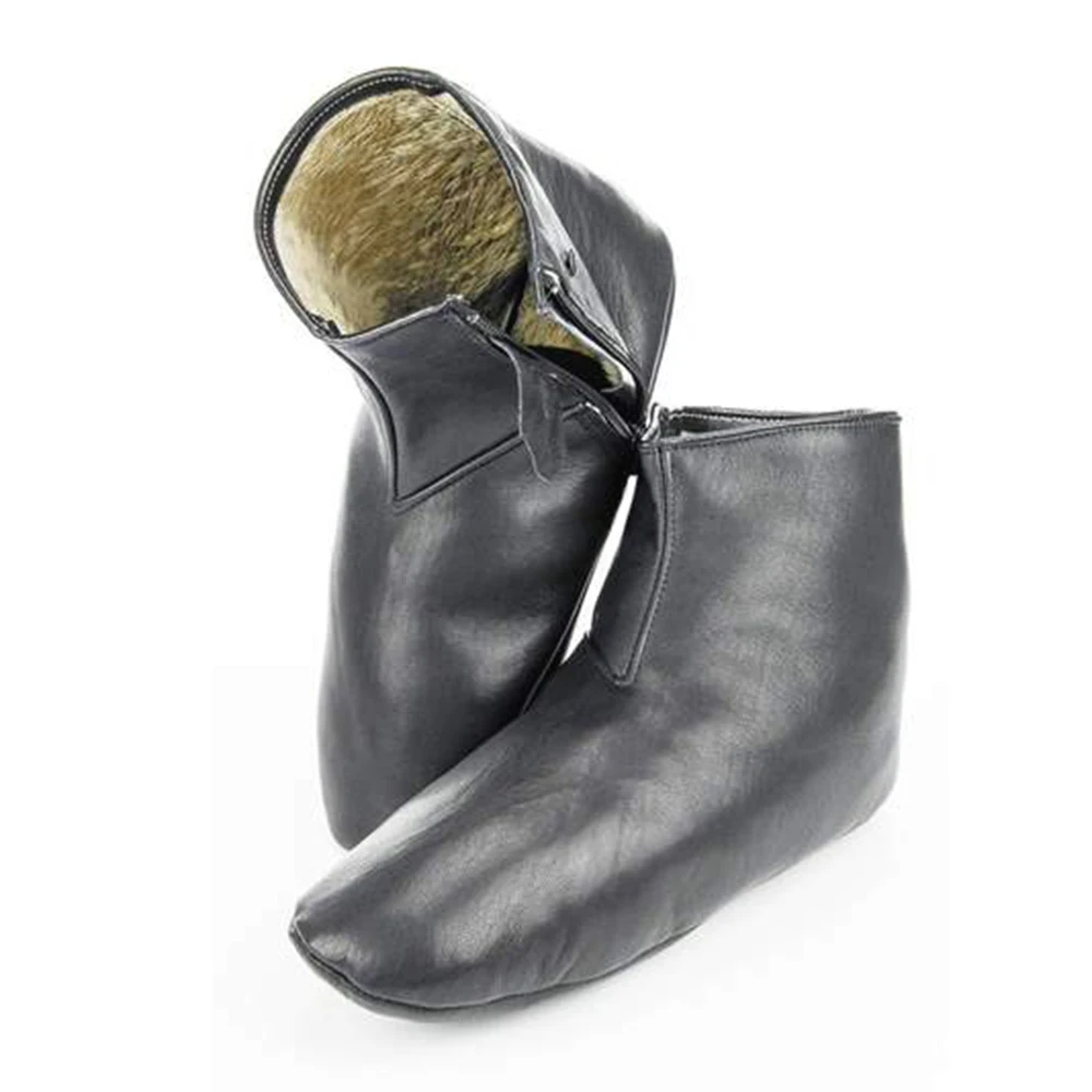 
New Custom made leather socks original leather winter season warm leather socks by Unbroken Style 