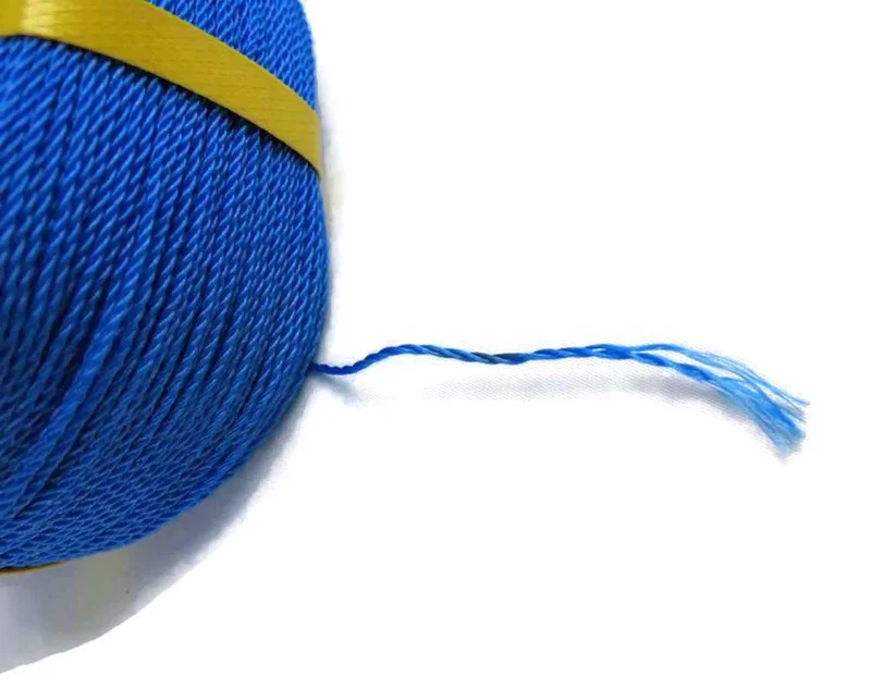 Wholesales of Cap Dua Ikan 5.0MM*4S*220Meter*1.0Kg Agriculture Color PE Rope, Fishing Ropes