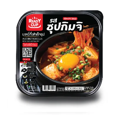 Instant Noodle Gim Ji Flavour Ready Cup Brand in Self Heating Set Box 72g High Quality from Thailand for 100% Export Wholesale