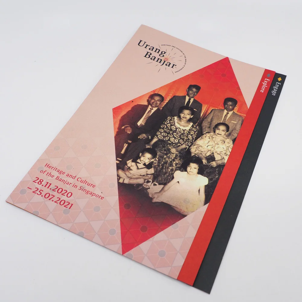 
 Офсетная печать, оптовая продажа, индивидуальная разноцветная брошюра от поставщика из Сингапура  