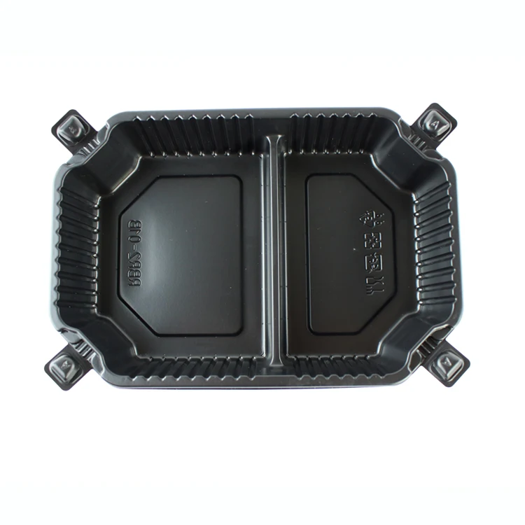 Безопасный биоразлагаемый пластиковый прямоугольный контейнер для пищевых продуктов биоразлагаемые Ланч-боксы из пла